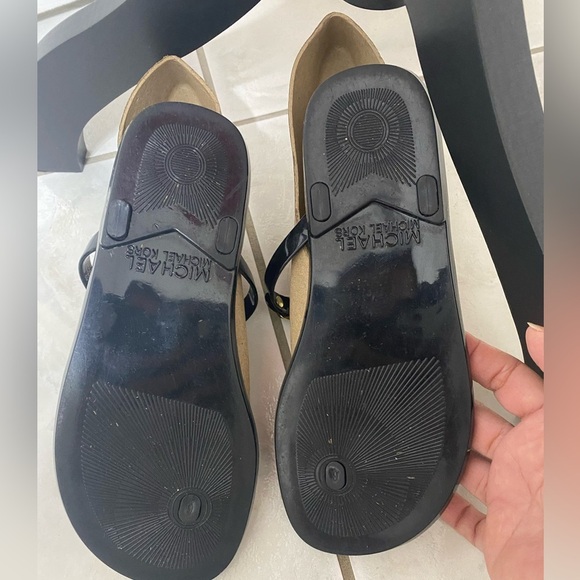 Michael Kors Black and Gold Women's Sandals size 6 - Picture 5 of 5